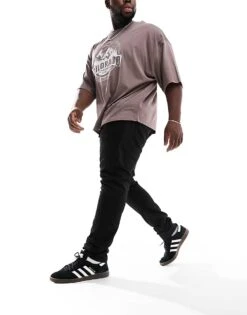 Levi's Plus 512 Slim Taper Jeans In Black For Men Nightshine