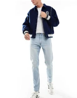 Levi's 515 Slim Taper Jeans In Bleach Blue For Men